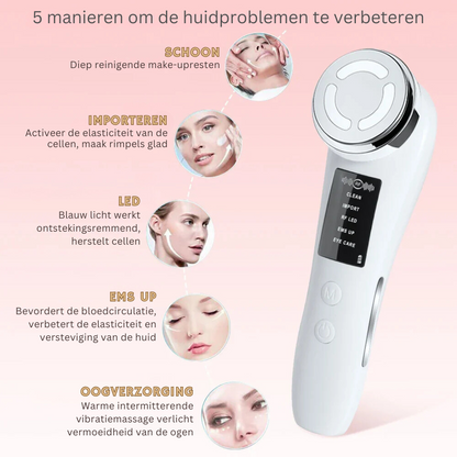 EMS Gezichtsmassager voor Een Stralende Huid