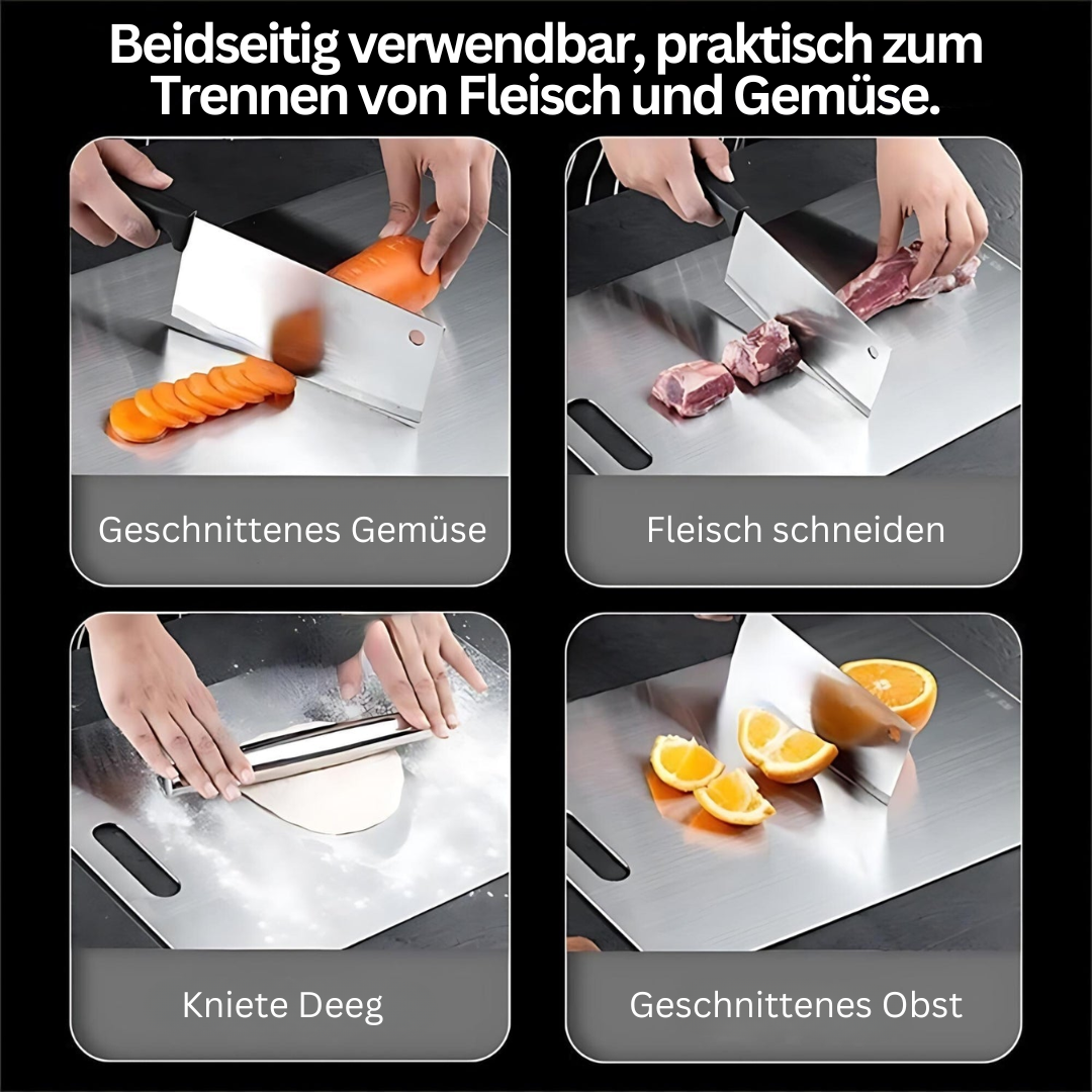 RVS Snijplank Roestvrij en Hygiënisch voor Keuken