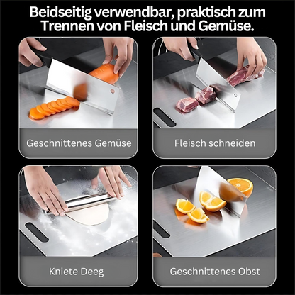 RVS Snijplank Roestvrij en Hygiënisch voor Keuken