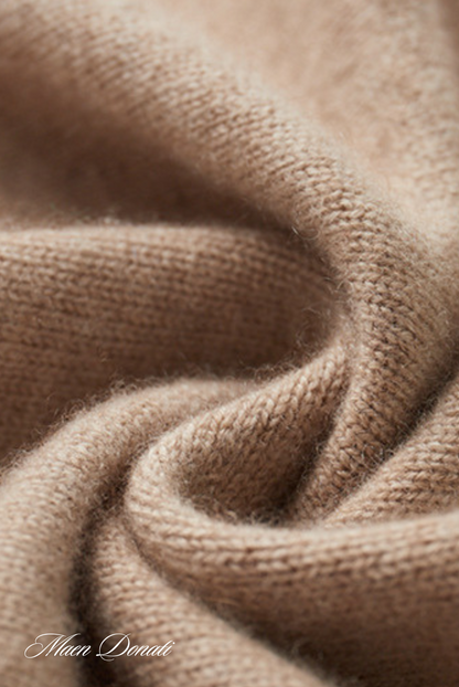 Herenpullover Kasjmier Luxe Zacht Warm