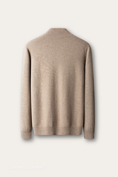 Herenpullover Kasjmier Luxe Zacht Warm