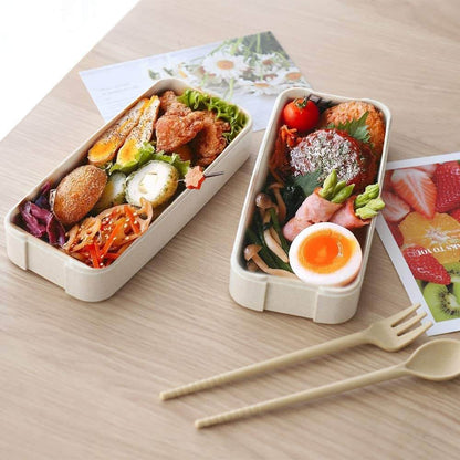 3-Laags Bento Lunchdoos voor Kinderen en Volwassenen