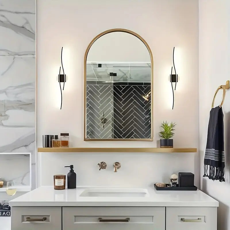 LED Wandlamp Glas Dimbaar Modern Design