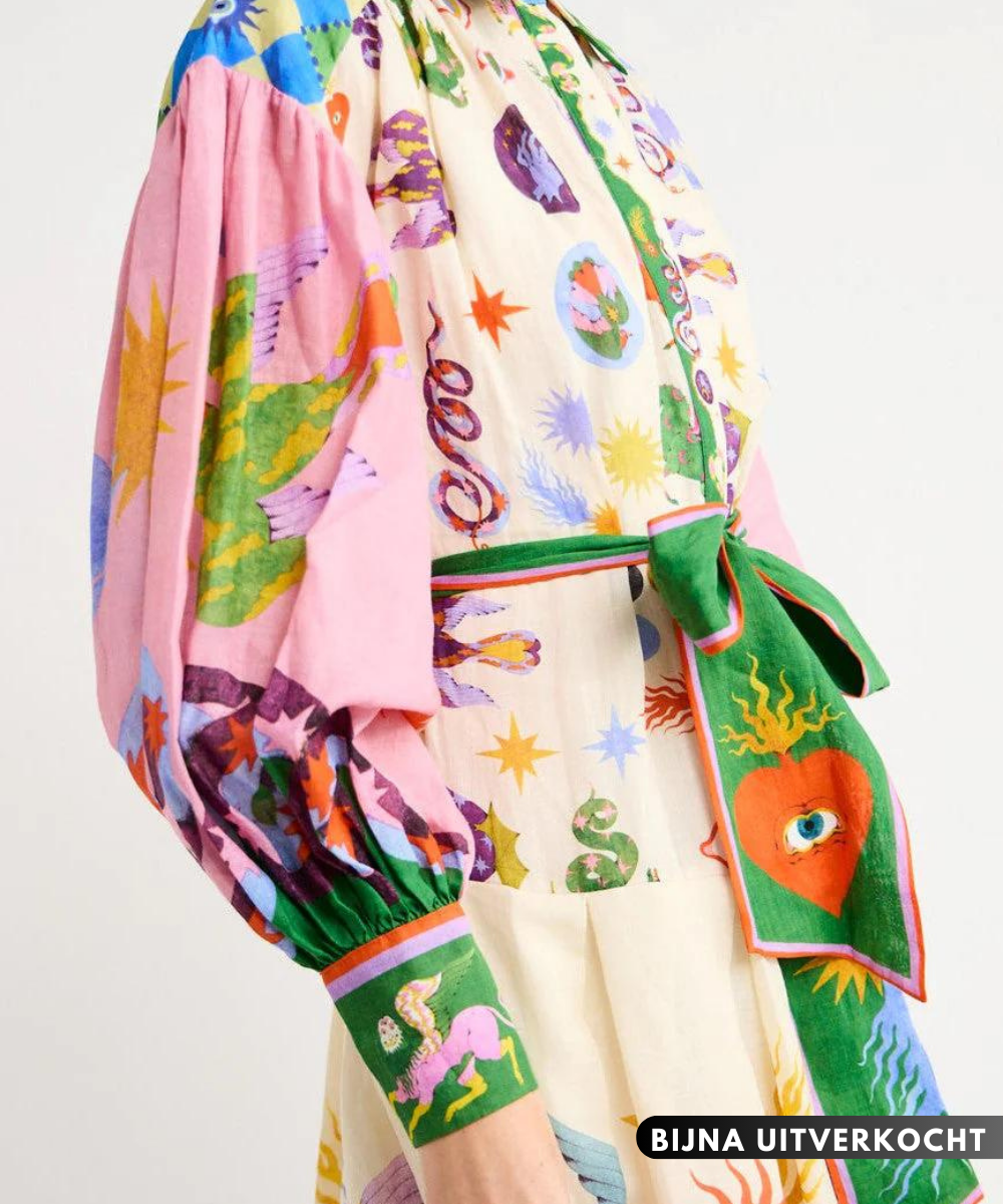 Maxi Jurk Elegante Italiaanse Stijl voor Vrouw