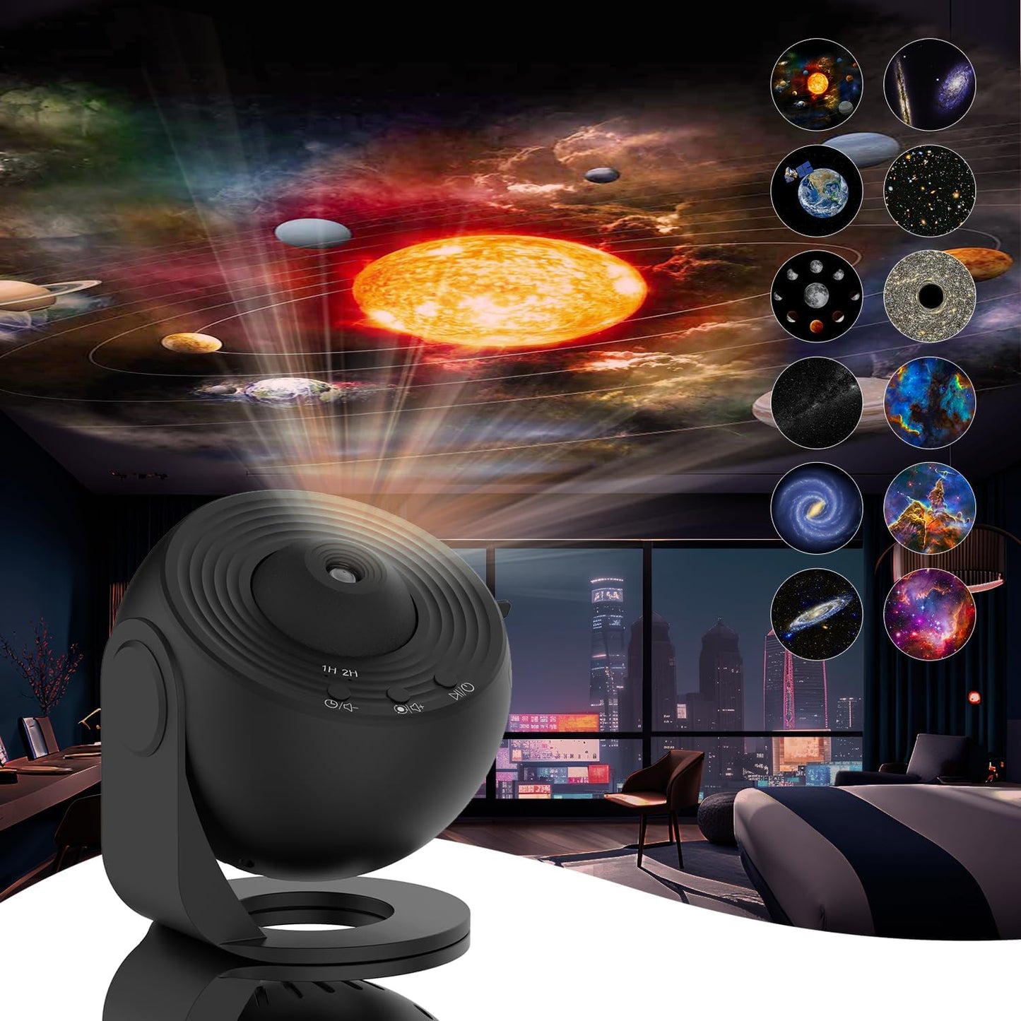 Sterprojector GalaxyGlow voor Kinderkamer en Thuis
