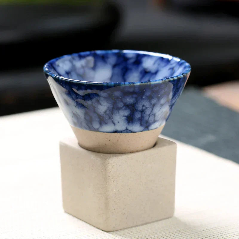 Japanse Koffie- en Theekop Handgemaakt Zen Design