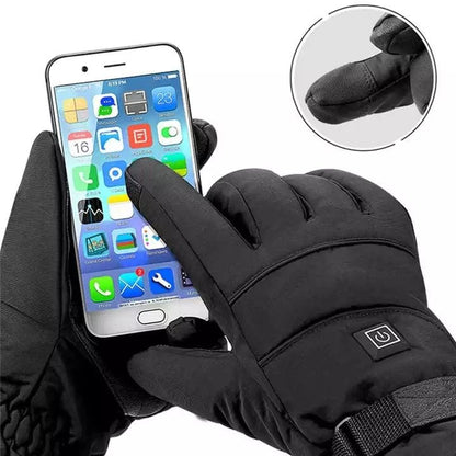 Verwarmde Handschoenen Waterdicht voor Skien en Snowboarden