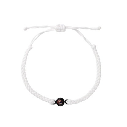 Gepersonaliseerde Foto Armband Met Naam of Tekst