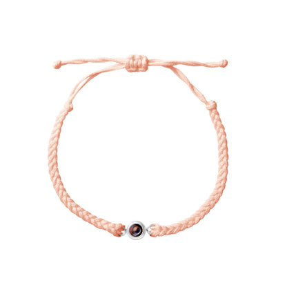 Gepersonaliseerde Foto Armband Met Naam of Tekst