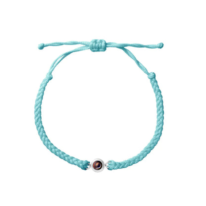 Gepersonaliseerde Foto Armband Met Naam of Tekst
