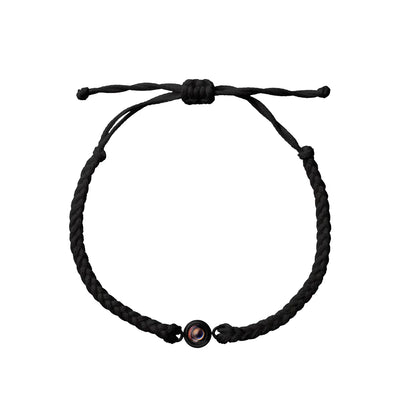 Gepersonaliseerde Foto Armband Met Naam of Tekst