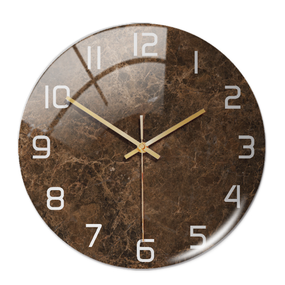 Marmeren Wandklok Stil Modern Design