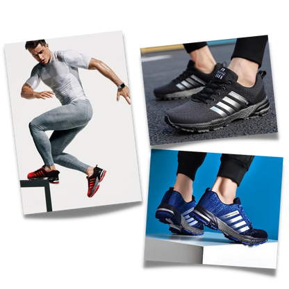 Ademende Herenschoenen Sportieve Loopschoenen