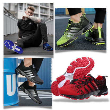 Ademende Herenschoenen Sportieve Loopschoenen - Velinix