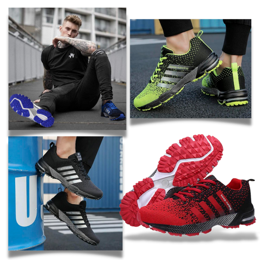 Ademende Herenschoenen Sportieve Loopschoenen - Velinix