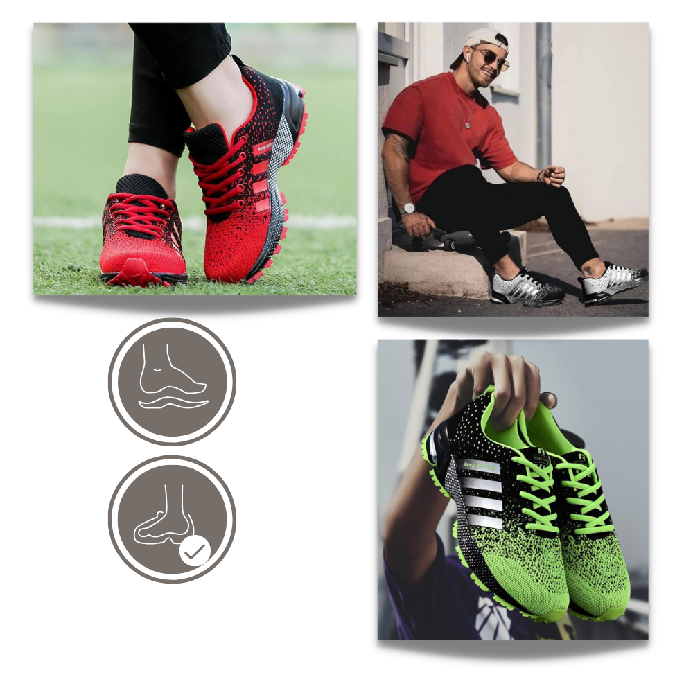 Ademende Herenschoenen Sportieve Loopschoenen