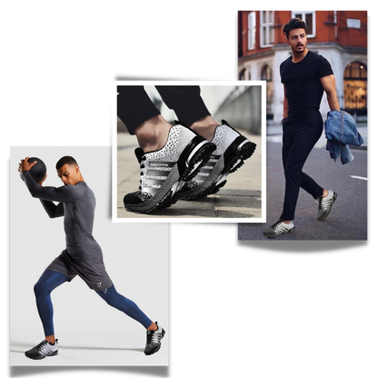 Ademende Herenschoenen Sportieve Loopschoenen
