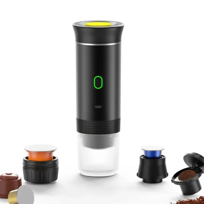 Draagbare Espressomachine 3-in-1 voor Thuis en Op Reis