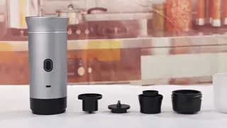 Draagbare Espressomachine 3-in-1 voor Thuis en Op Reis