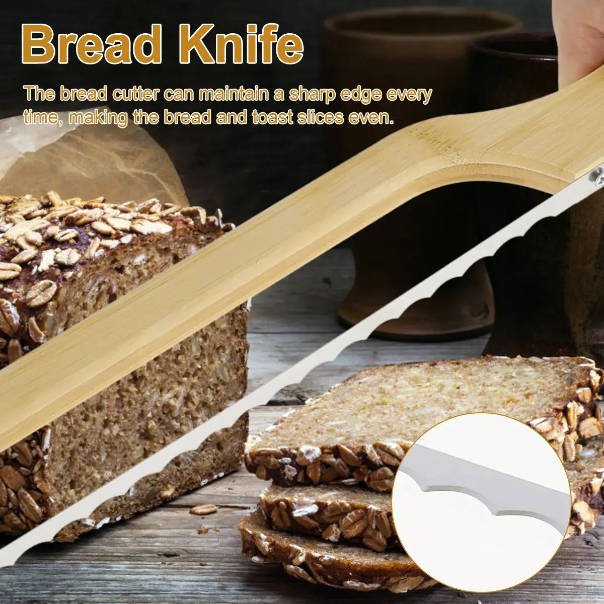 Scherp Broodmes voor Perfecte Sneden - BreadMaster