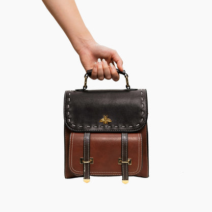 Leren Rugzak Bumblebee Stijl Velinix