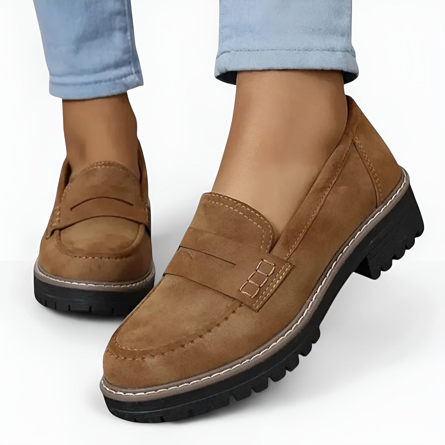 Dames Loafers Comfortabele Instappers voor Dagelijks Gebruik