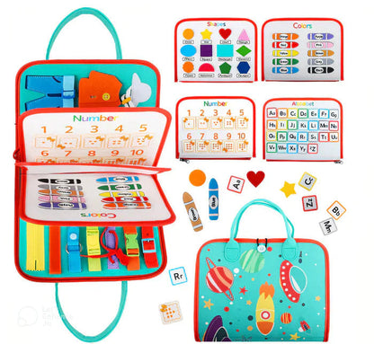 Montessori Drukbord voor Kinderen - Leer en Creëer met Elegant Design