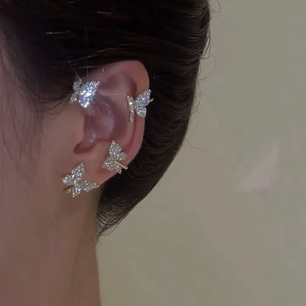 Piercingvrije Oorbellen Elegant Comfortabel Sieraden