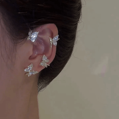 Piercingvrije Oorbellen Elegant Comfortabel Sieraden