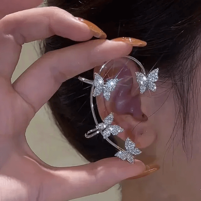 Piercingvrije Oorbellen Elegant Comfortabel Sieraden