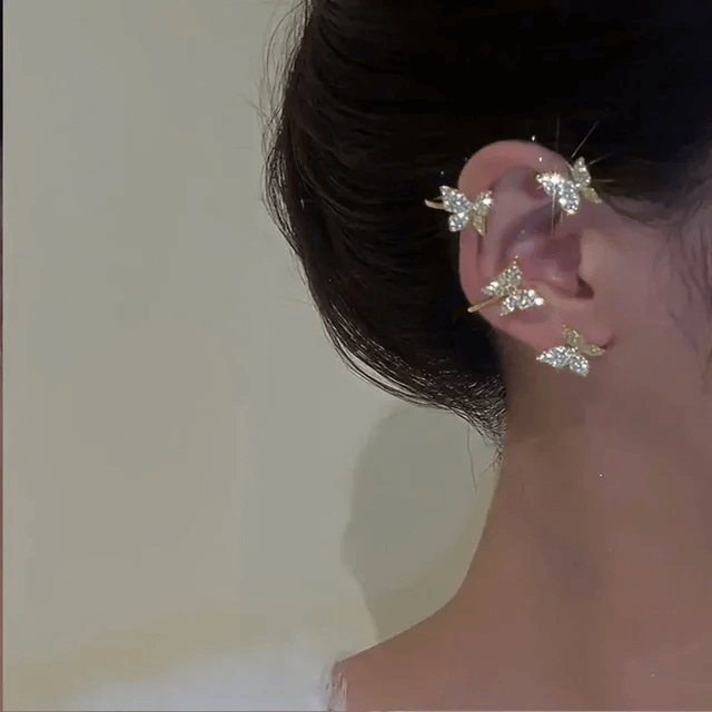 Piercingvrije Oorbellen Elegant Comfortabel Sieraden