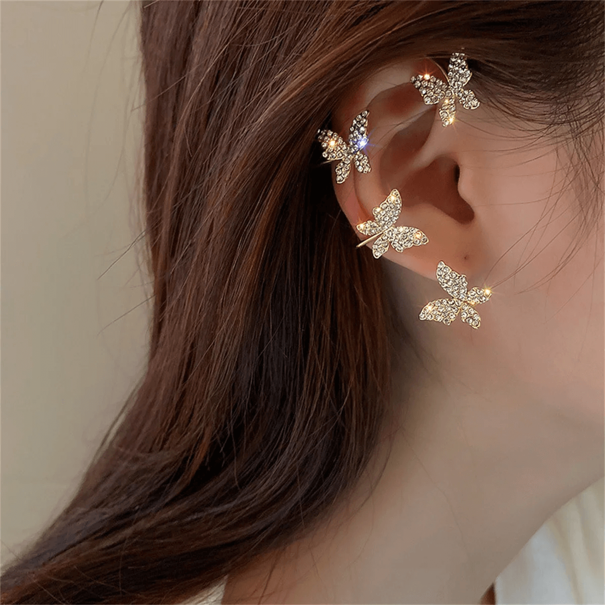 Piercingvrije Oorbellen Elegant Comfortabel Sieraden