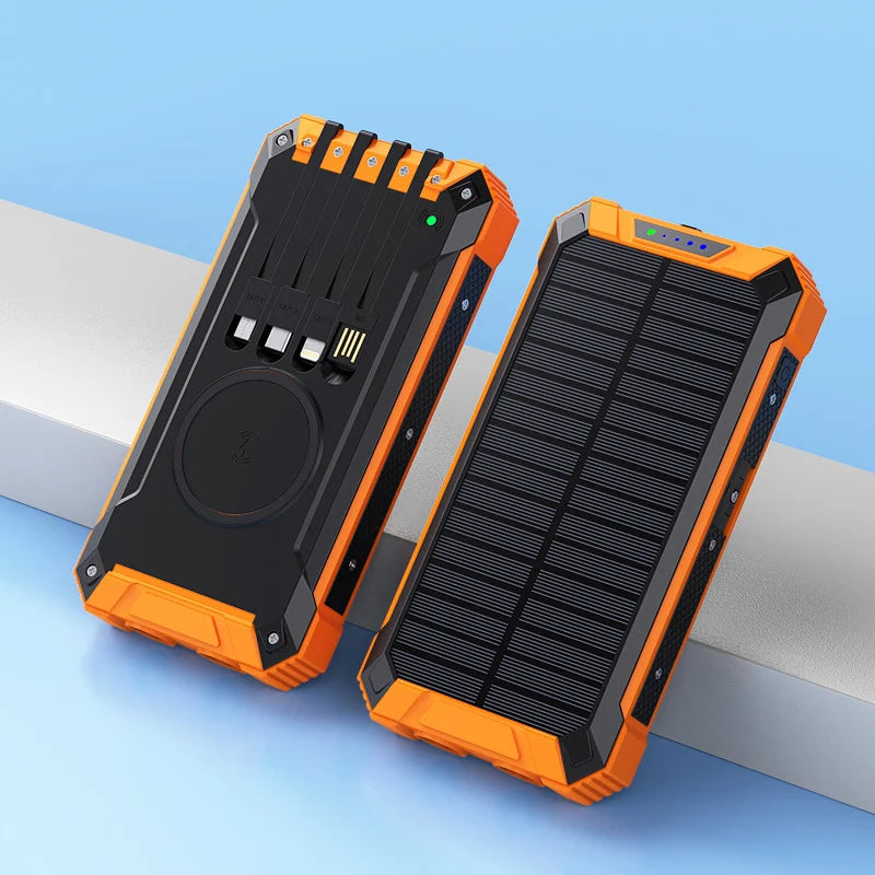 Draagbare PowerBank Zonne Energie Duurzaam Opladen