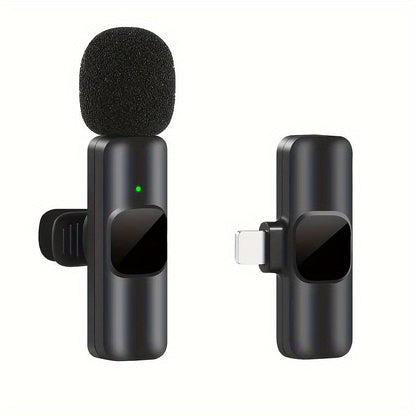 Draadloze Lavalier Microfoon voor Video en Livestream met Hoge Geluidskwaliteit