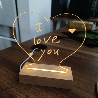 Nachtlampje Met Klei Bord Creatief Design