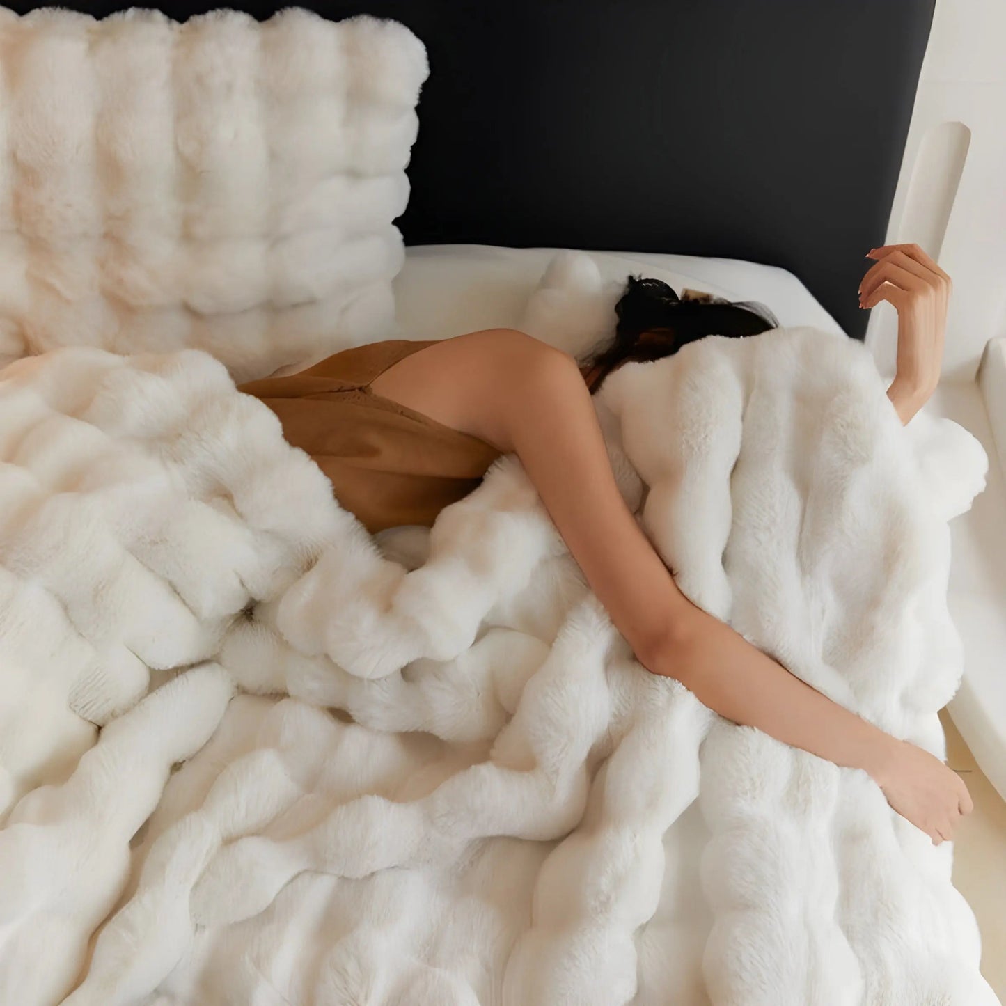 Zachte Pluche Deken Warm voor Bank en Bed