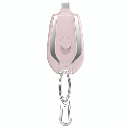 Compacte Powerbank Sleutelhanger Oplaadbaar voor Onderweg
