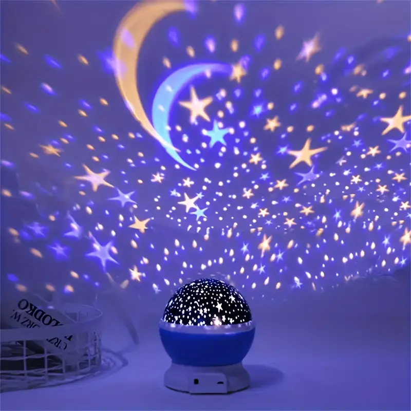 Sterrenprojector Nachtlamp voor Kinderkamer met Muziek en USB