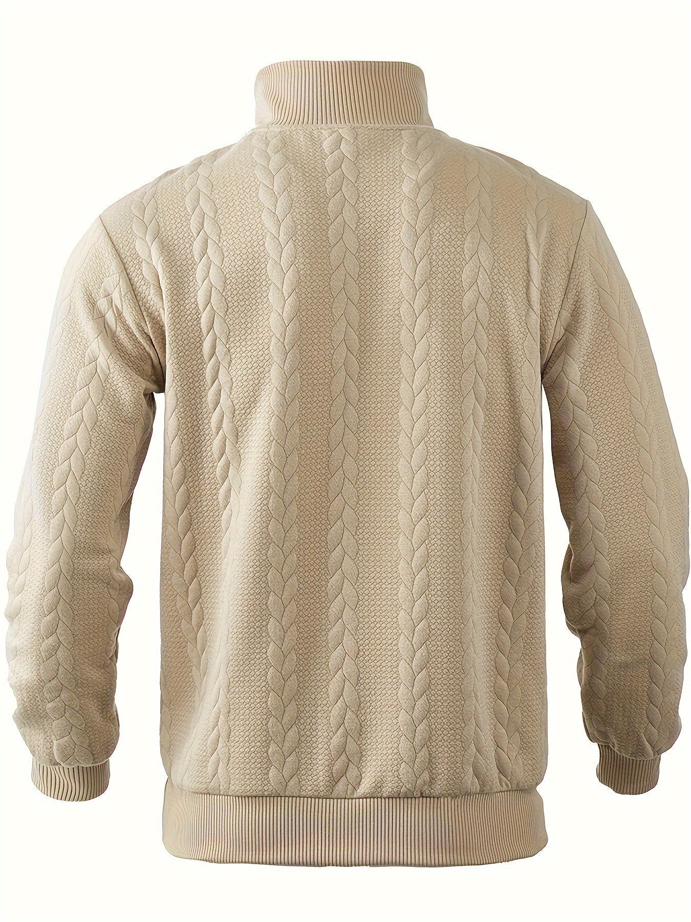 Herenpullover met Rits Vintage Stijl Victor