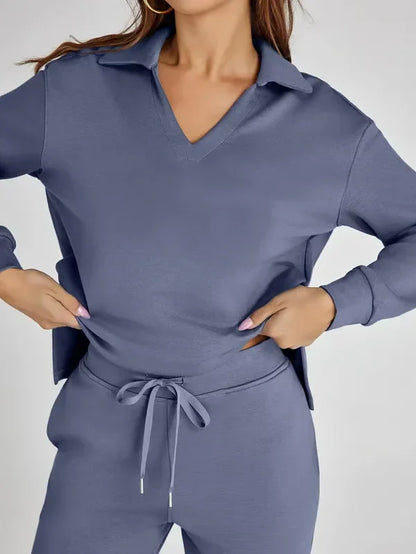 Zachte Hoodie Set voor Vrouw Comfortabel en Stijlvol
