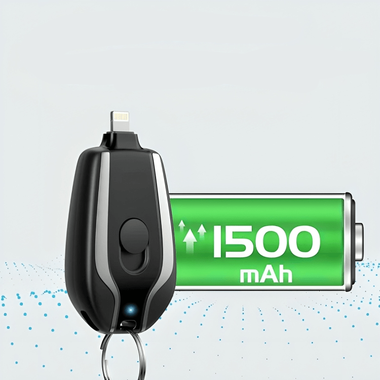 Compacte Powerbank Sleutelhanger Oplaadbaar voor Onderweg