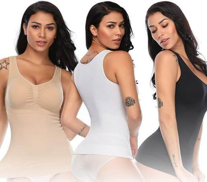 Dames Shaping Tanktop Elastisch Naadloos Comfortabel