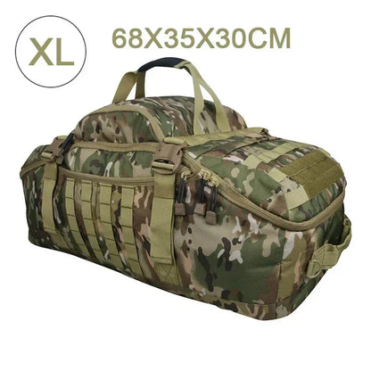 Tactische Reisrugzak Groot - Waterdicht en Robuust Duffle Bag