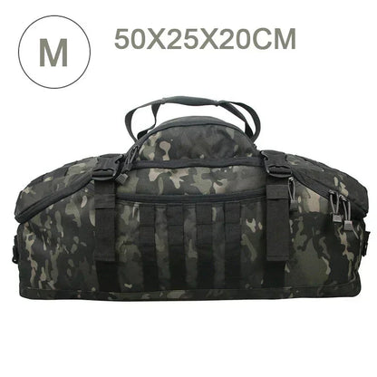 Tactische Reisrugzak Groot - Waterdicht en Robuust Duffle Bag