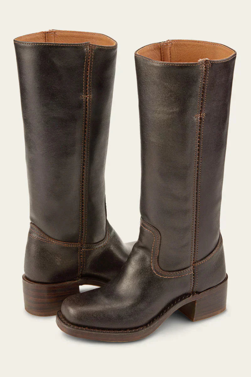 Leren Dameslaarzen Luxe Design Hoogwaardig Leer - Velinix