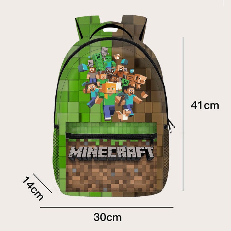 Minecraft Rugzak Volledige Print voor School