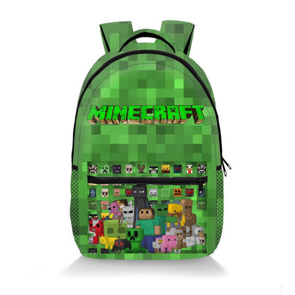 Minecraft Rugzak Volledige Print voor School - Velinix