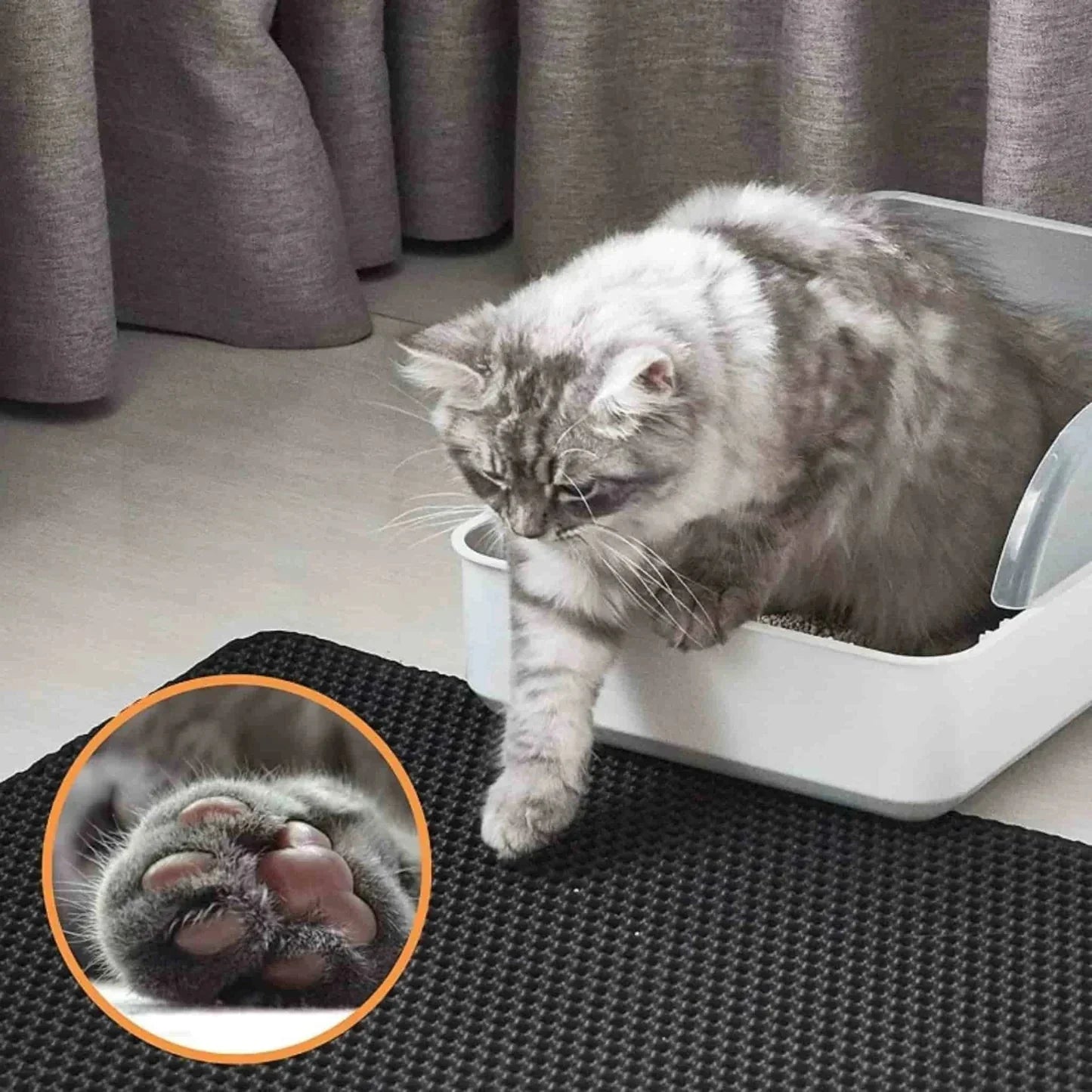 Waterdichte Kattenbakmat voor Gemakkelijke Schoonmaak