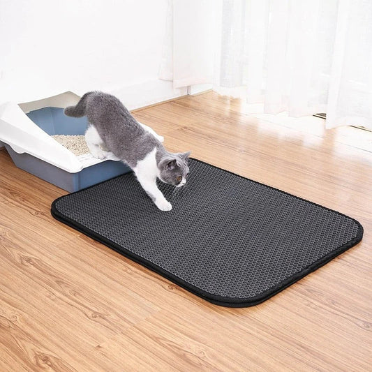 Waterdichte Kattenbakmat voor Gemakkelijke Schoonmaak - Velinix