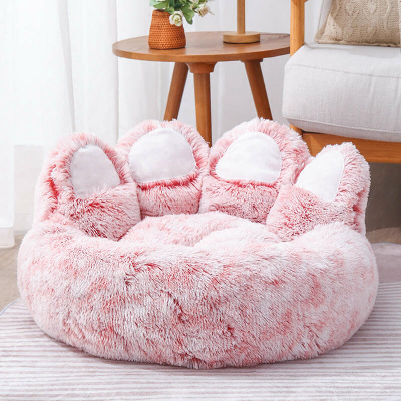 Ronde Hondenmand Groot Pluche Luxe Huisdierbed